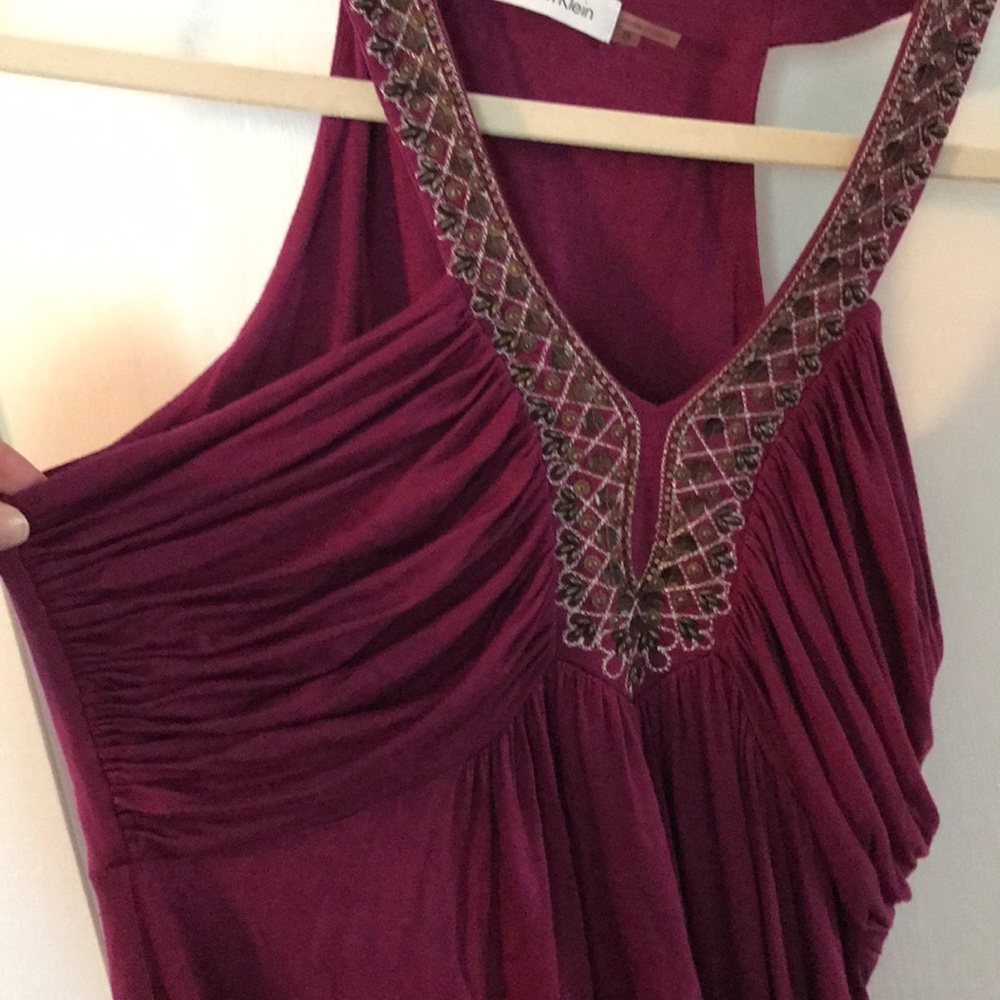 Calvin Klein beaded dress - Picture 3 of 10